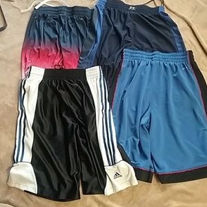 Lot of mens basketball shorts